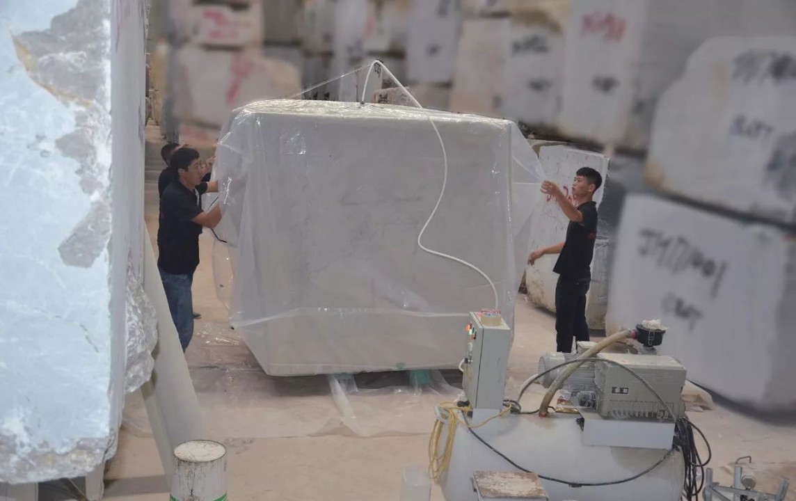 Block Strengthening or Reinforcement Process